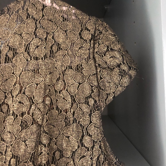 Woman’s Cynthia Steffe gold dress - Picture 6 of 7